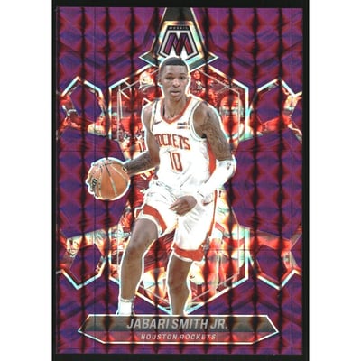 2023-24 Panini Mosaic Mosaic Purple #7 Jabari Smith Jr.