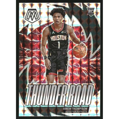 2023-24 Panini Mosaic Thunder Road Mosaic #12 Amen Thompson