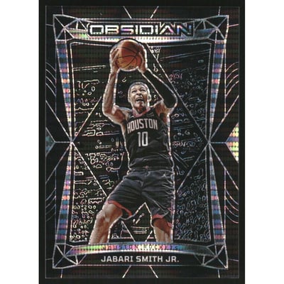 2023-24 Panini Obsidian Electric Etch International #151 Jabari Smith Jr.