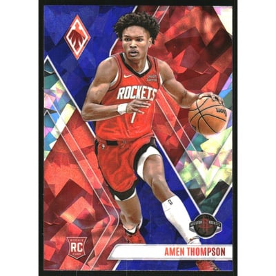 2023-24 Panini Phoenix Blue Ice #300 Amen Thompson