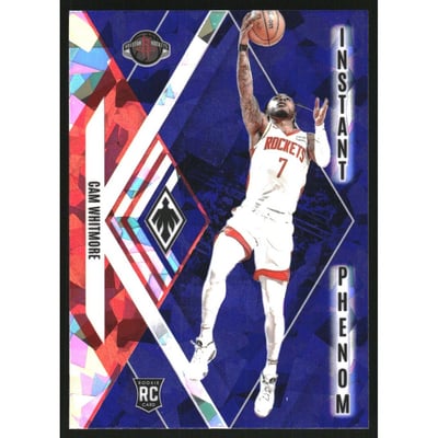 2023-24 Panini Phoenix Instant Phenom Phoenix Blue Ice #17 Cam Whitmore