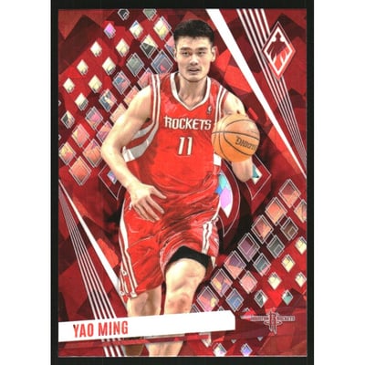 2023-24 Panini Phoenix Red Ice #54 Yao Ming
