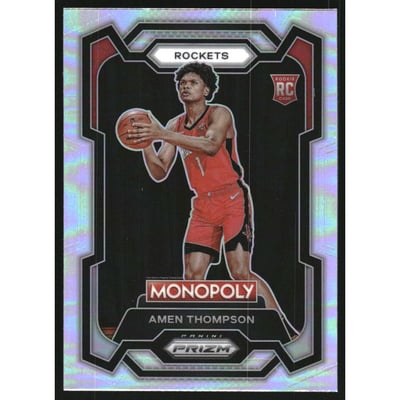 2023-24 Panini Prizm Monopoly Silver #33 Amen Thompson