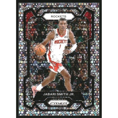 2023-24 Panini Prizm Prizms Fast Break #49 Jabari Smith Jr.