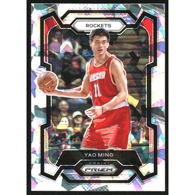 2023-24 Panini Prizm Prizms Ice #199 Yao Ming