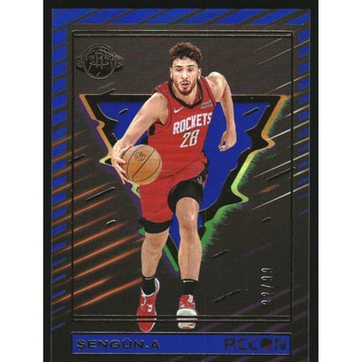 2023-24 Panini Recon Holo Blue #75 Alperen Sengun