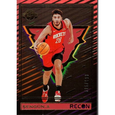 2023-24 Panini Recon Holo Red #75 Alperen Sengun