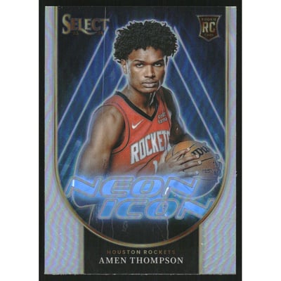 2023-24 Select Neon Icon Silver Prizms #20 Amen Thompson