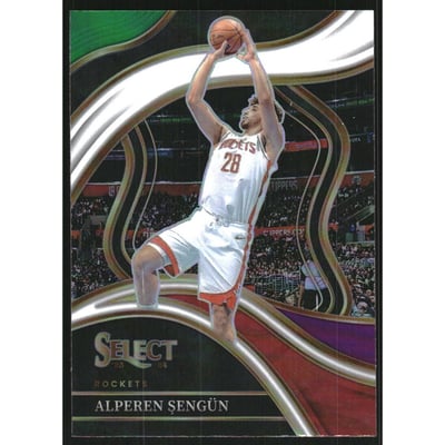 2023-24 Select Prizms Green White Purple #213 Alperen Sengun