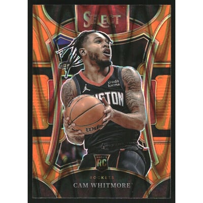 2023-24 Select Prizms Orange Tectonic #307 Cam Whitmore
