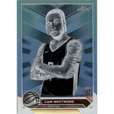 2023-24 Topps Chrome Negative Refractors #133 Cam Whitmore