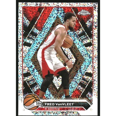 2023-24 Topps Chrome Speckle Refractors #126 Fred VanVleet