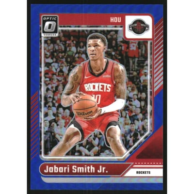 2024-25 Donruss Optic Blue #165 Jabari Smith Jr.