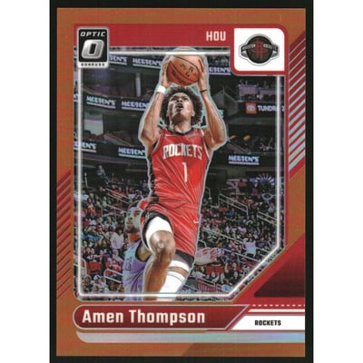 2024-25 Donruss Optic Orange #169 Amen Thompson