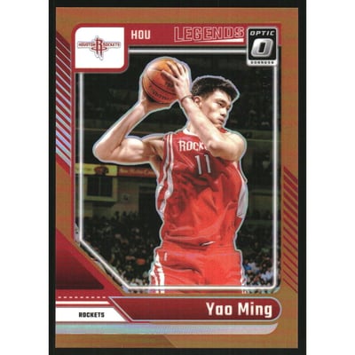 2024-25 Donruss Optic Orange #226 Yao Ming LGD