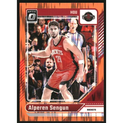 2024-25 Donruss Optic Orange Shock #49 Alperen Sengun
