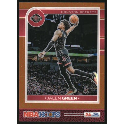 2024-25 Hoops Premium Prizms Orange #26 Jalen Green