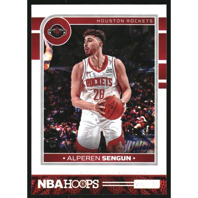 2024-25 Hoops White Explosion #210 Alperen Sengun