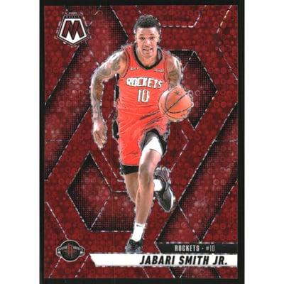 2024-25 Panini Mosaic Mosaic Fast Break Red #144 Jabari Smith Jr.