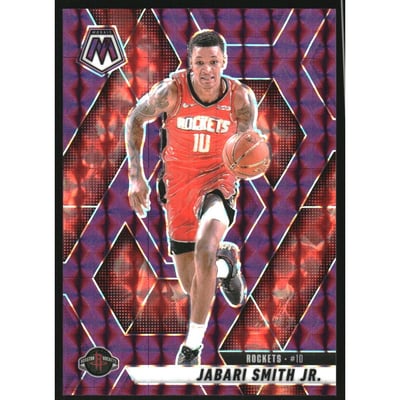 2024-25 Panini Mosaic Mosaic Purple #144 Jabari Smith Jr.