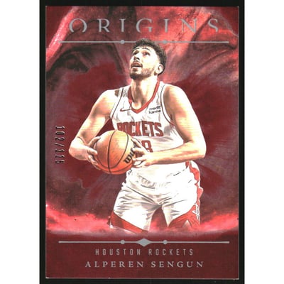 2024-25 Panini Origins Maroon #19 Alperen Sengun
