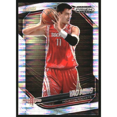 2024-25 Panini Prizm Black Prizms Pulsar #264 Yao Ming LGD
