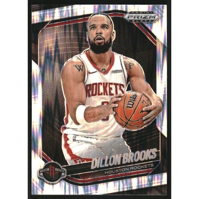 2024-25 Panini Prizm Black Prizms Skewed #106 Dillon Brooks