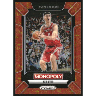 2024-25 Panini Prizm Monopoly Legends Millionaire Club #LEG9 Yao Ming