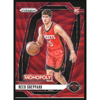 2024-25 Panini Prizm Monopoly Red #72 Reed Sheppard