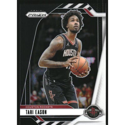 2024-25 Panini Prizm Prizms Black White #12 Tari Eason