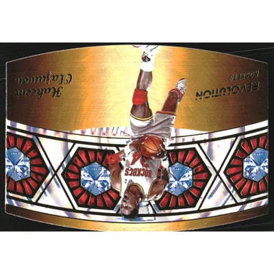 2024-25 Panini Revolution Ring Bearers Fractal #13 Hakeem Olajuwon