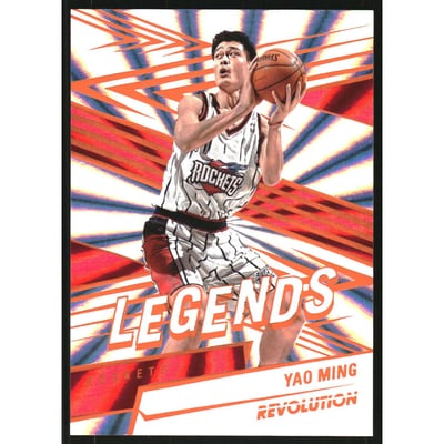 2024-25 Panini Revolution Sunburst #170 Yao Ming LGD