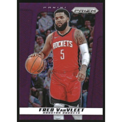 2024-25 Prizm Deca Prizms Purple #51 Fred VanVleet