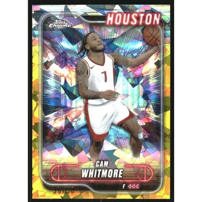 2024-25 Topps Chrome Sapphire Gold Sapphire #140 Cam Whitmore