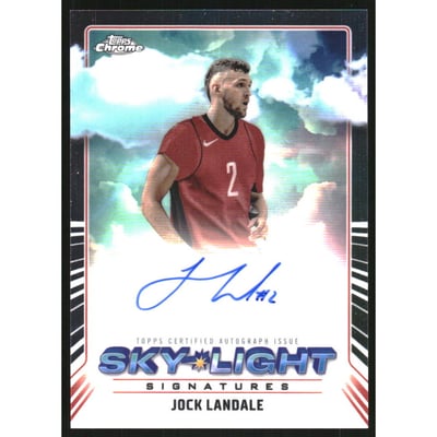 2024-25 Topps Chrome Sky-Light Signatures #SLSJLA Jock Landale