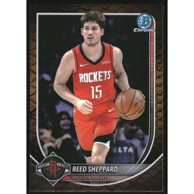 2025-26 Bowman Chrome Reptilian Refractors #BCV135 Reed Sheppard