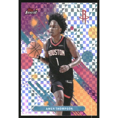 2025-26 Finest X-Fractors #91 Amen Thompson C