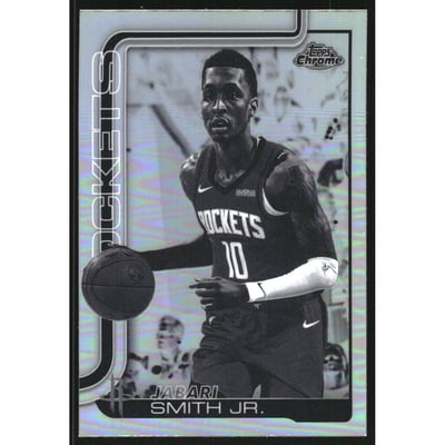 2025-26 Topps Chrome Negative Refractors #62 Jabari Smith Jr.