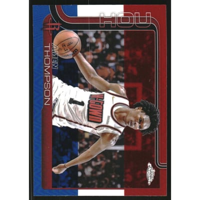2025-26 Topps Chrome Red White and Blue Refractors #17 Amen Thompson