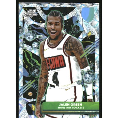 2025-26 Topps Cosmic Chrome Nucleus Refractors #33 Jalen Green