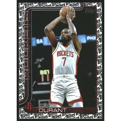 2025-26 Topps Foil Pattern #157 Kevin Durant