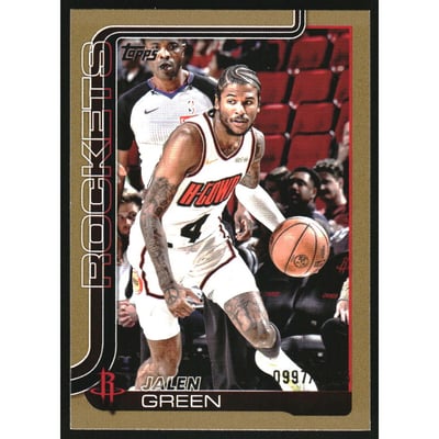 2025-26 Topps Gold #175 Jalen Green