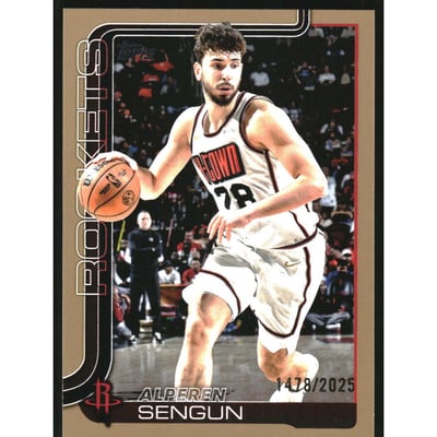 2025-26 Topps Gold #180 Alperen Sengun