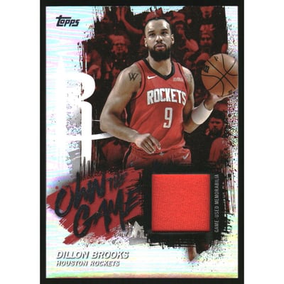 2025-26 Topps Own the Game Rainbow Foilboard #OTGADB Dillon Brooks