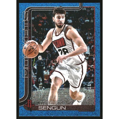 2025-26 Topps Sandglitter Blue #180 Alperen Sengun