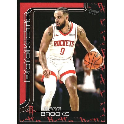 2025-26 Topps Team Color Border #181 Dillon Brooks