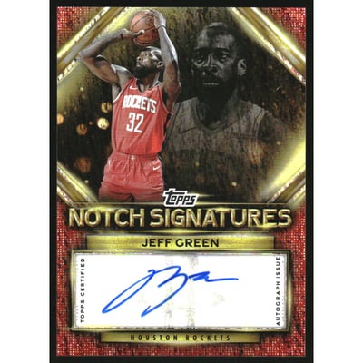 2025-26 Topps Topps Notch Signatures Holo Foil #TNSJG Jeff Green