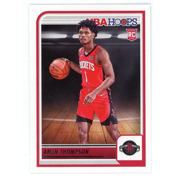 Amen Thompson 2023-24 Panini Hoops Rookie Card #242
