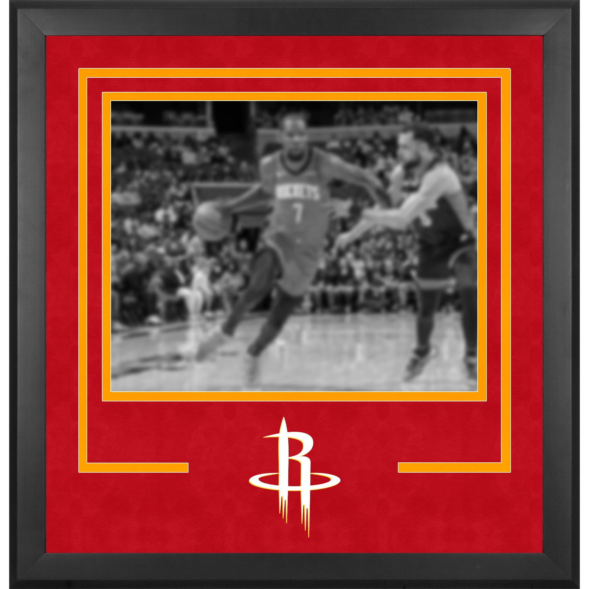 Cadre photo horizontal de luxe Houston Rockets 16" x 20" avec logo de l'équipe
