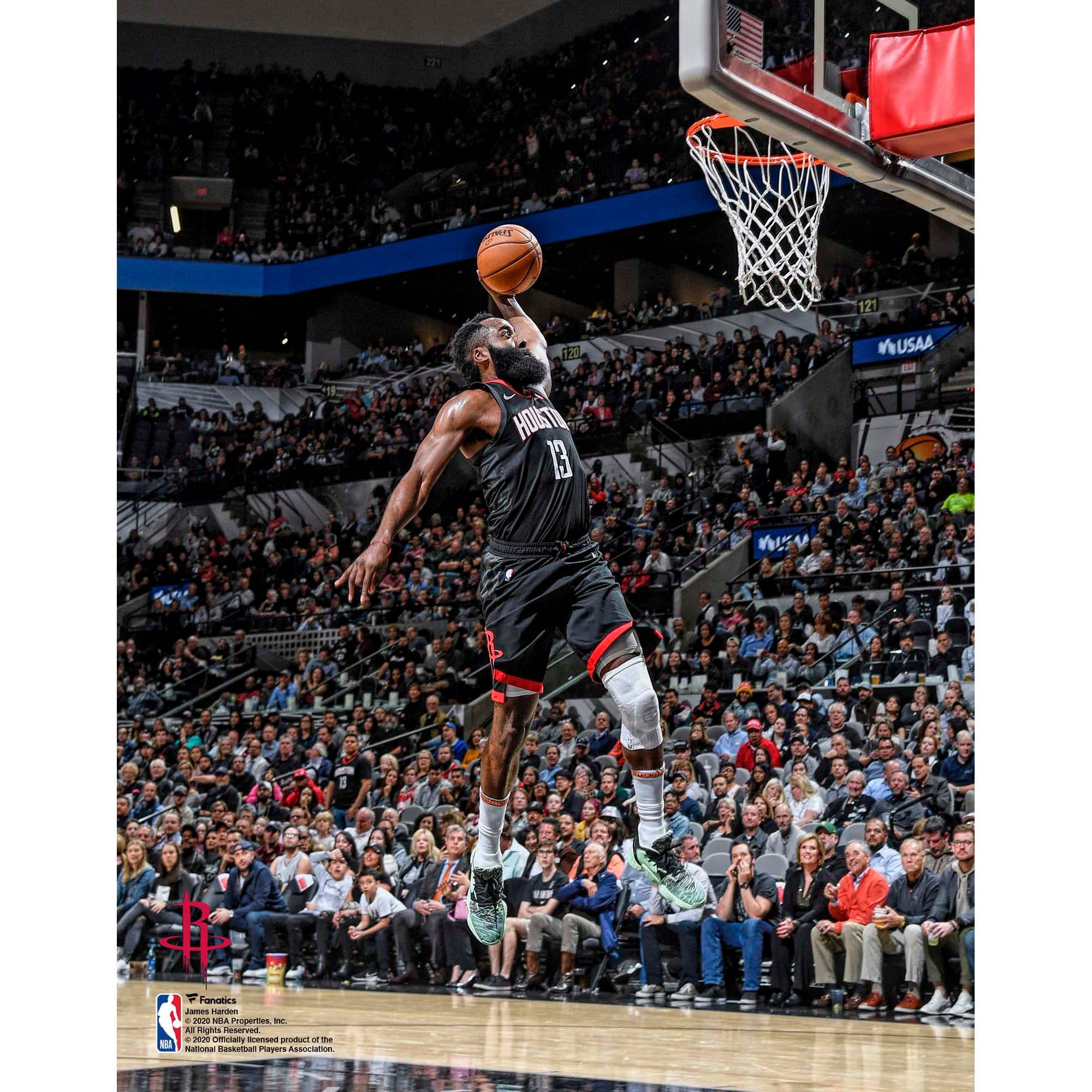 Rocket Dunks James Harden Rockets Dunk Behang James Harden Puts Up 53 Points In